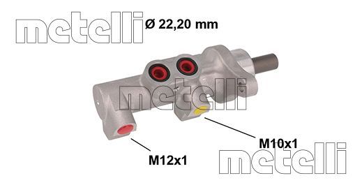 METELLI MET05-0847 Főfékhenger