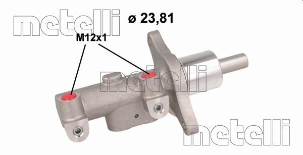METELLI MET05-1137 Főfékhenger