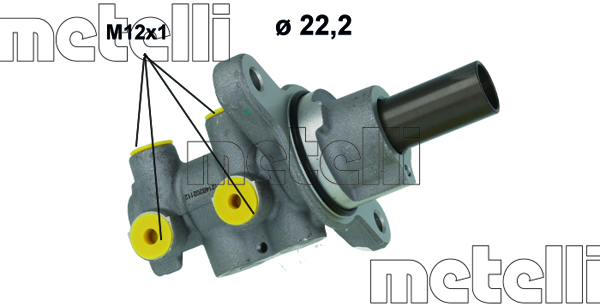 METELLI MET05-1214 Főfékhenger