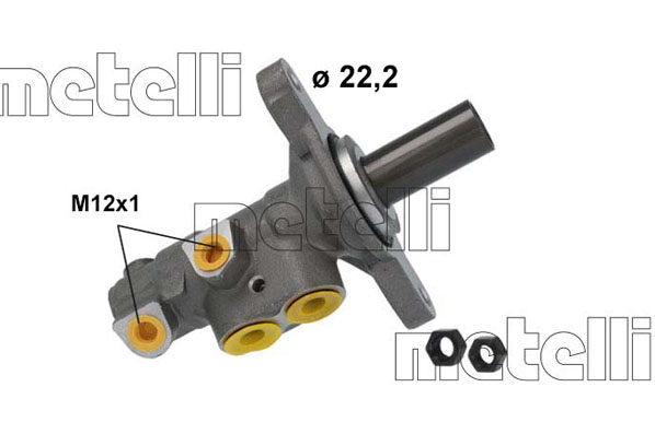METELLI MET05-1227 Főfékhenger