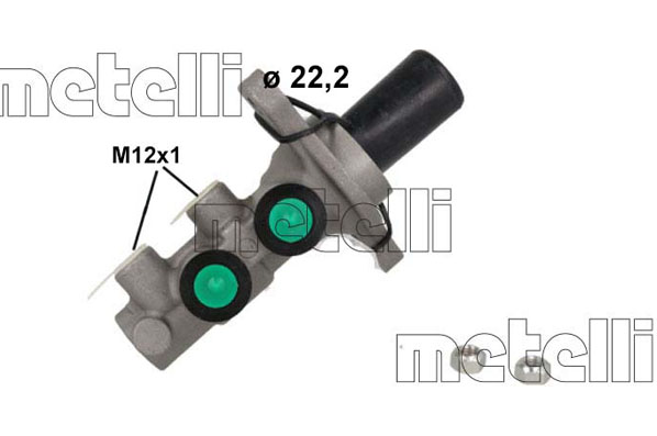 METELLI MET05-1249 Főfékhenger