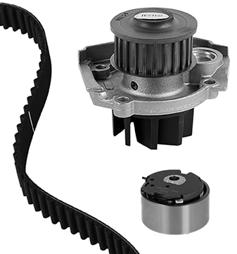METELLI MET30-1030-2 Vezérlés készlet, fogasszíj szett (szíj+görgők+vízpumpa)