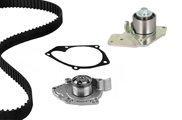 METELLI MET30-1097-1 Vezérlés készlet, fogasszíj szett (szíj+görgők+vízpumpa)