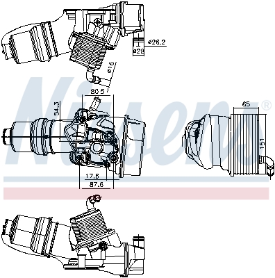 NISSENS N91309 N91309 RACITOR ULEI NISSENS