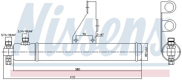 NISSENS NS95606 Uscator,aer conditionat