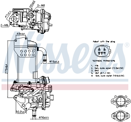 NISSENS NIS98325 AGR-modul