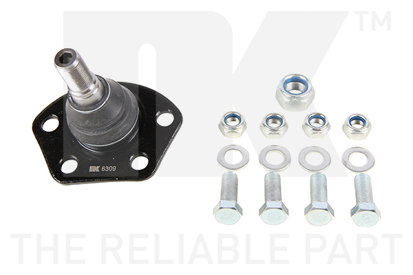 NK NKS 5041922 Talpas gömbfej, lengőkar gömbfej