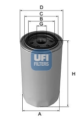 UFI UFI 23.473.00 Olajszűrő