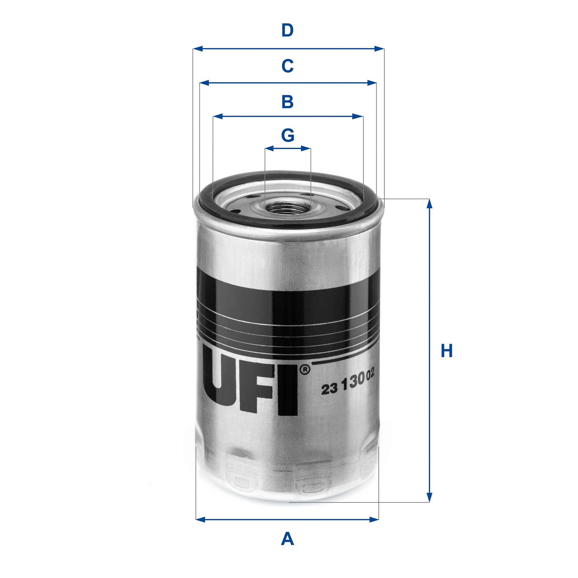 UFI UFI 23.130.02 Olajszűrő