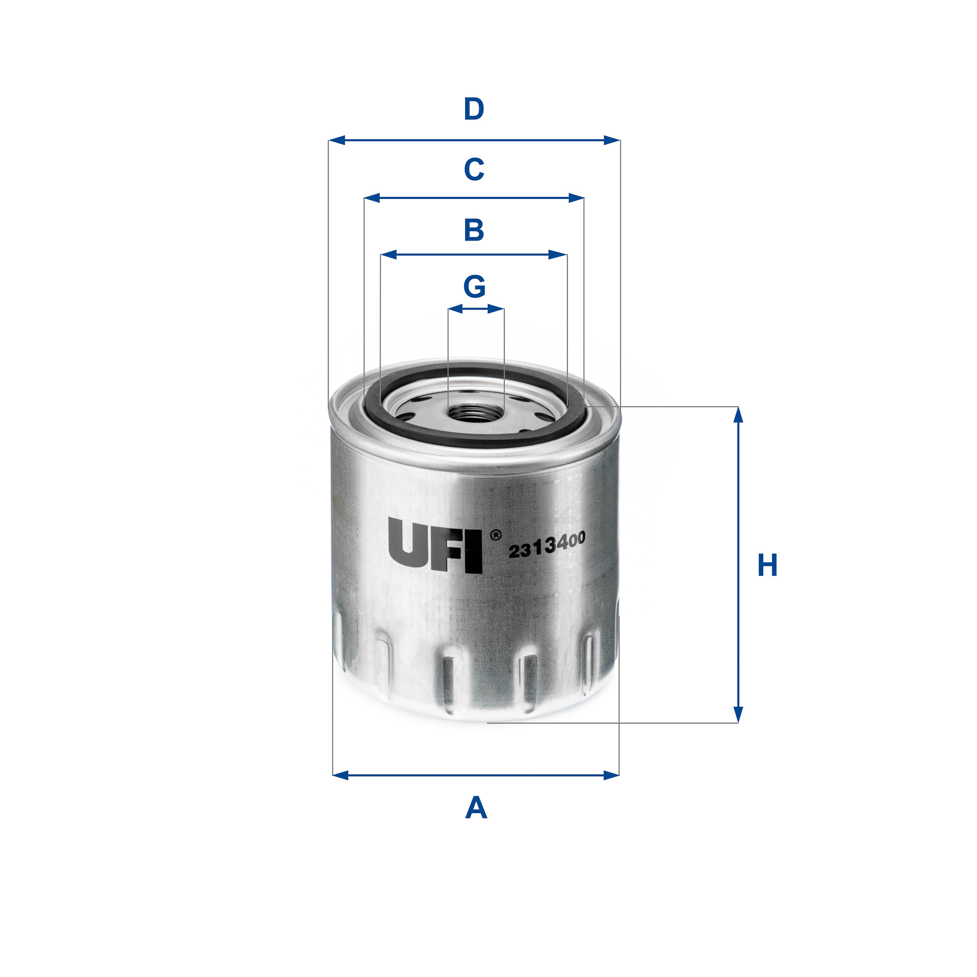 UFI UFI 23.134.00 Olajszűrő