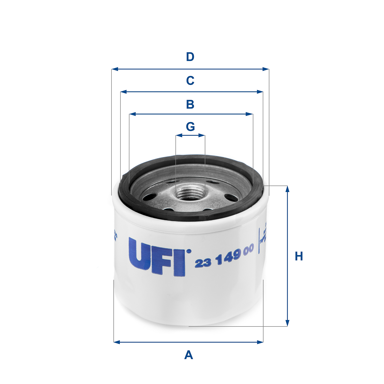 UFI UFI 23.149.00 Olajszűrő