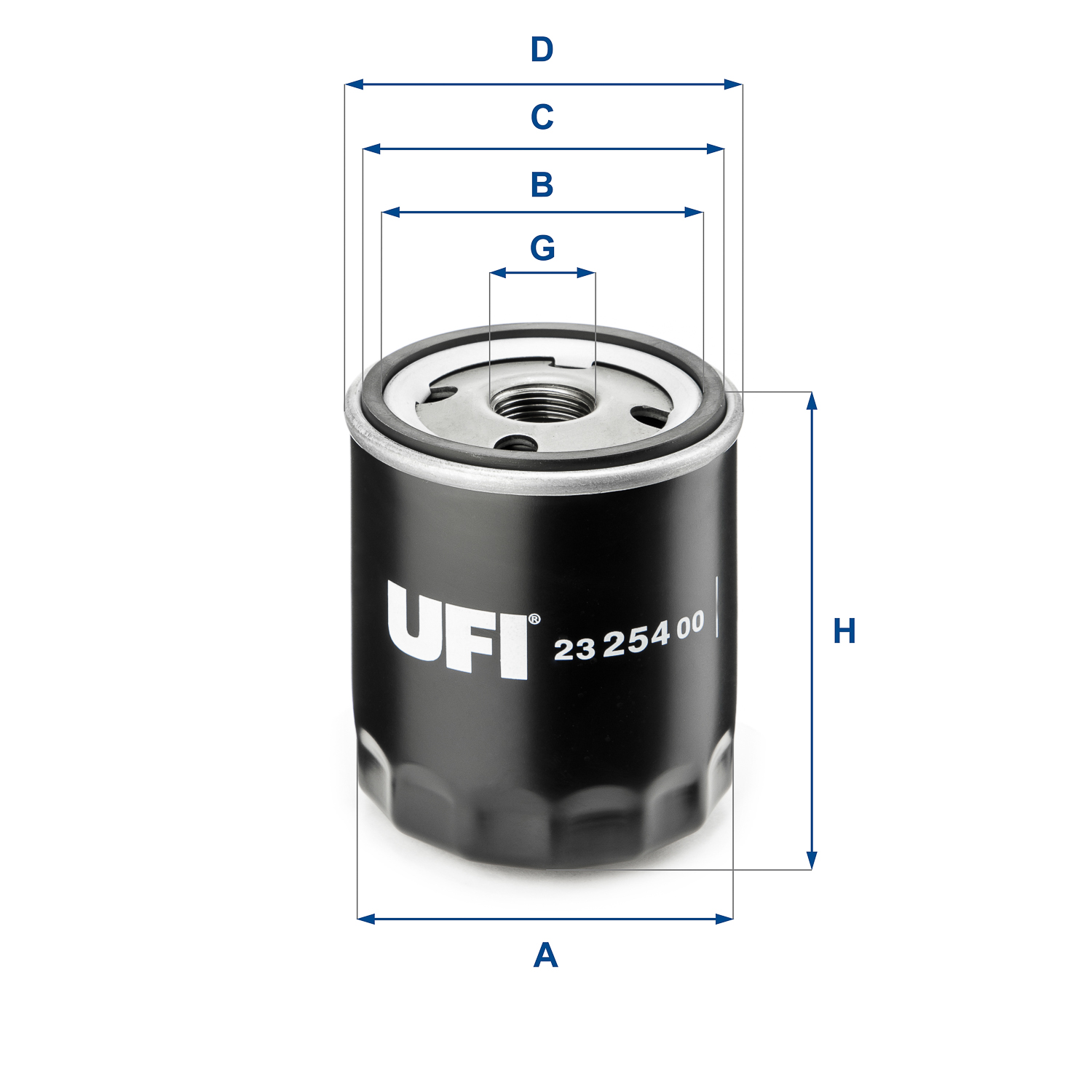 UFI UFI 23.254.00 Olajszűrő