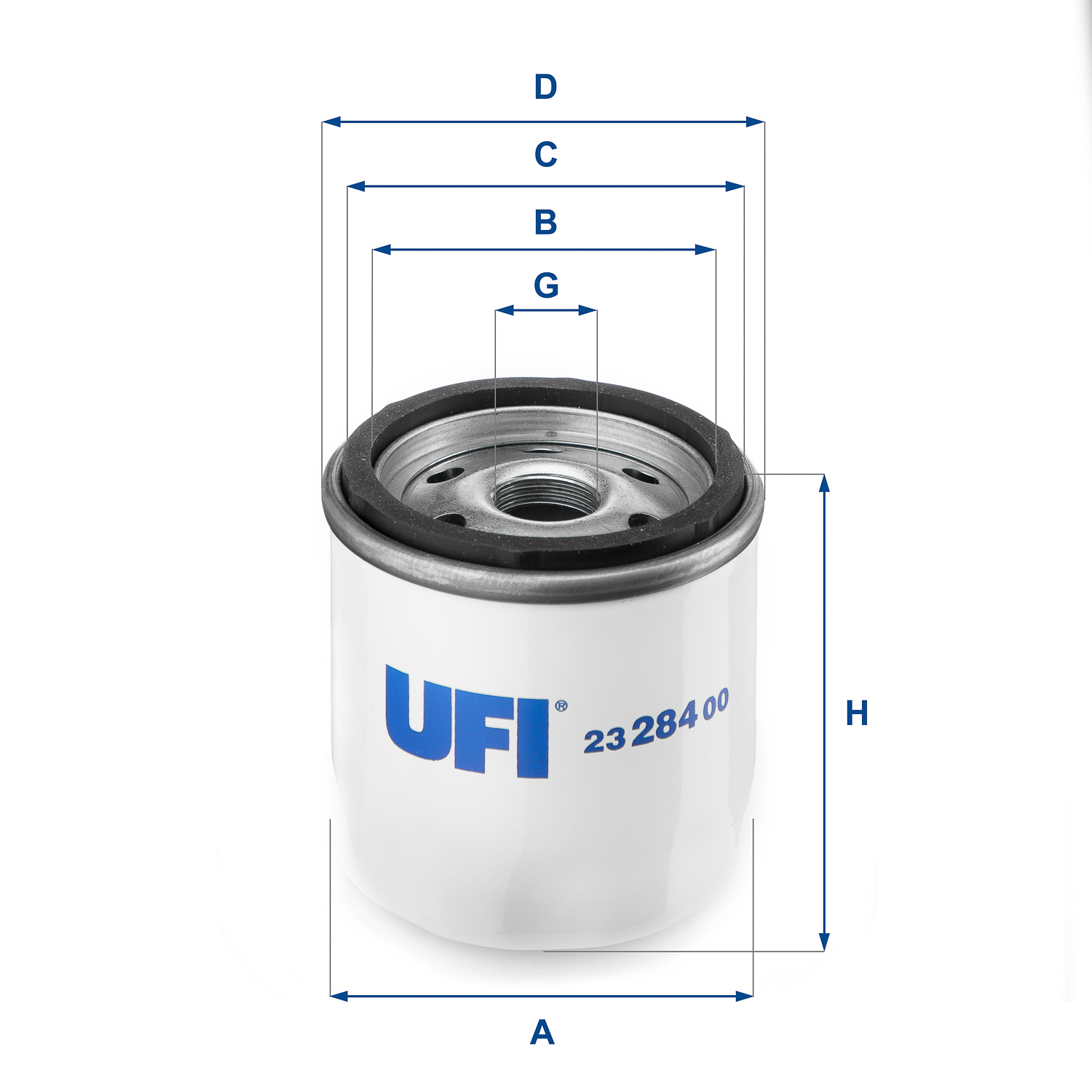 UFI UFI 23.284.00 Olajszűrő