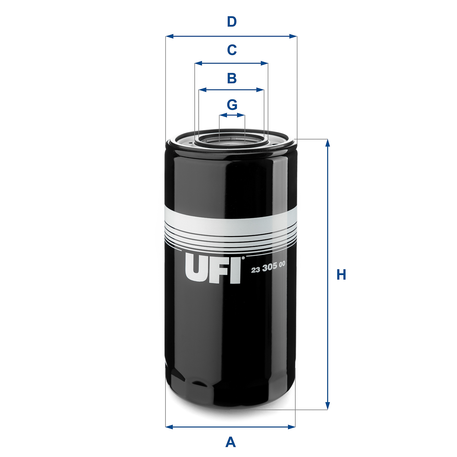 UFI UFI 23.305.00 Olajszűrő