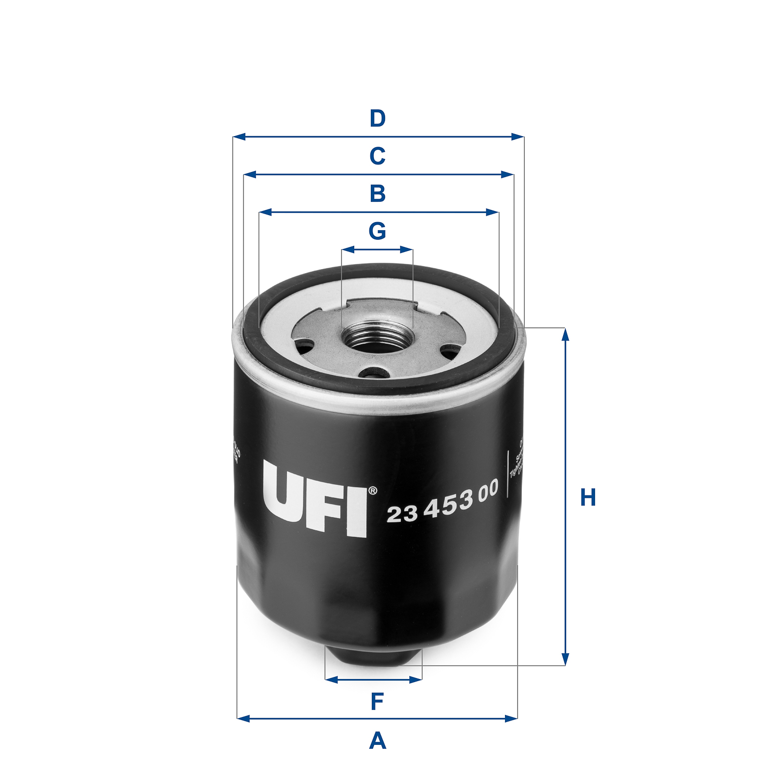 UFI UFI 23.453.00 Olajszűrő