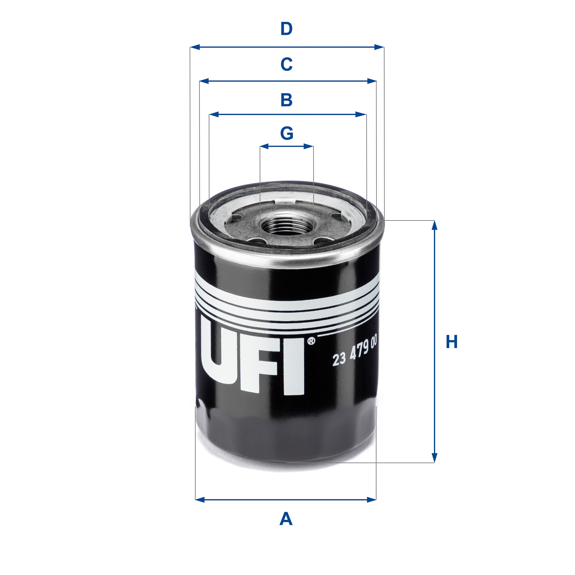 UFI UFI 23.479.00 Olajszűrő