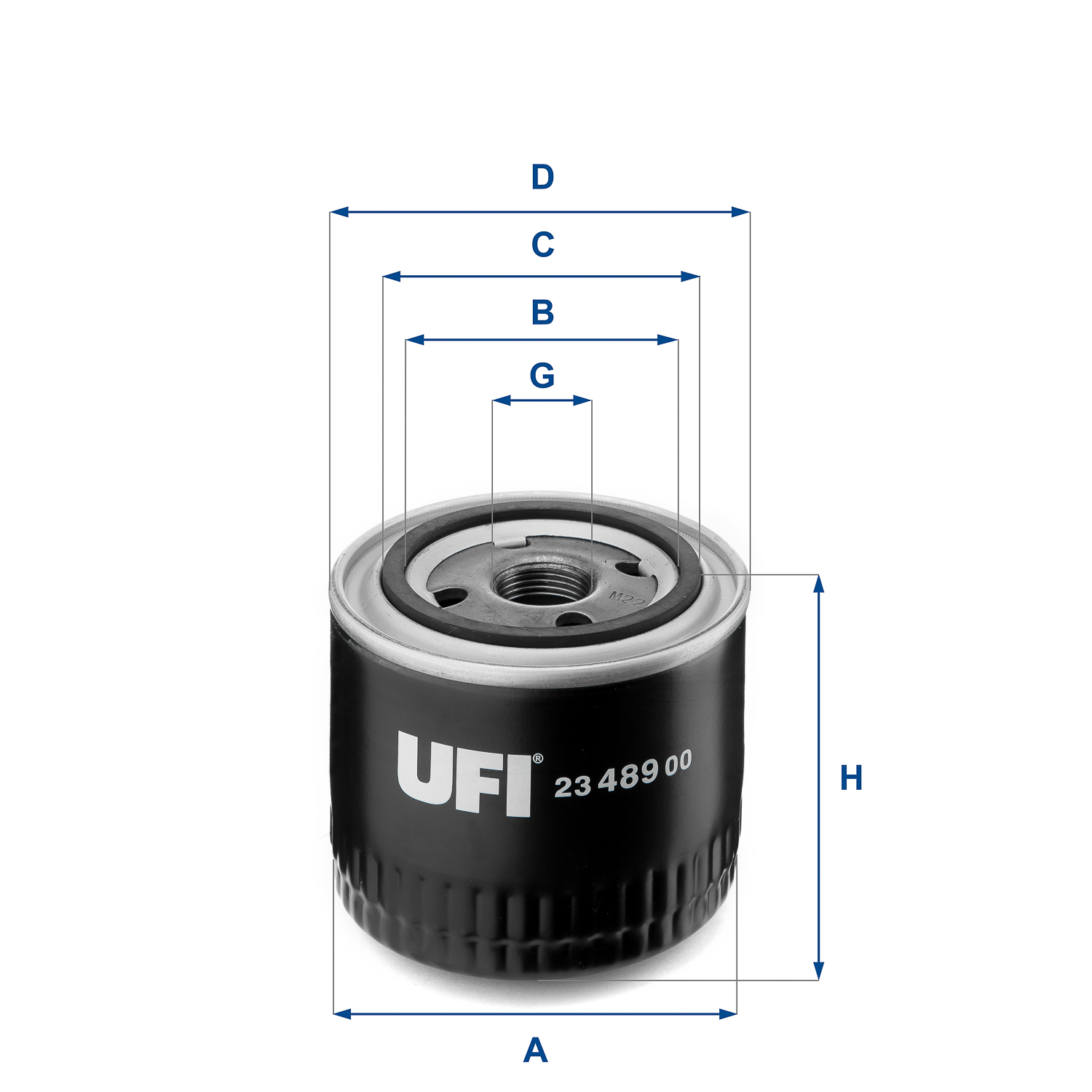 UFI UFI 23.489.00 Olajszűrő