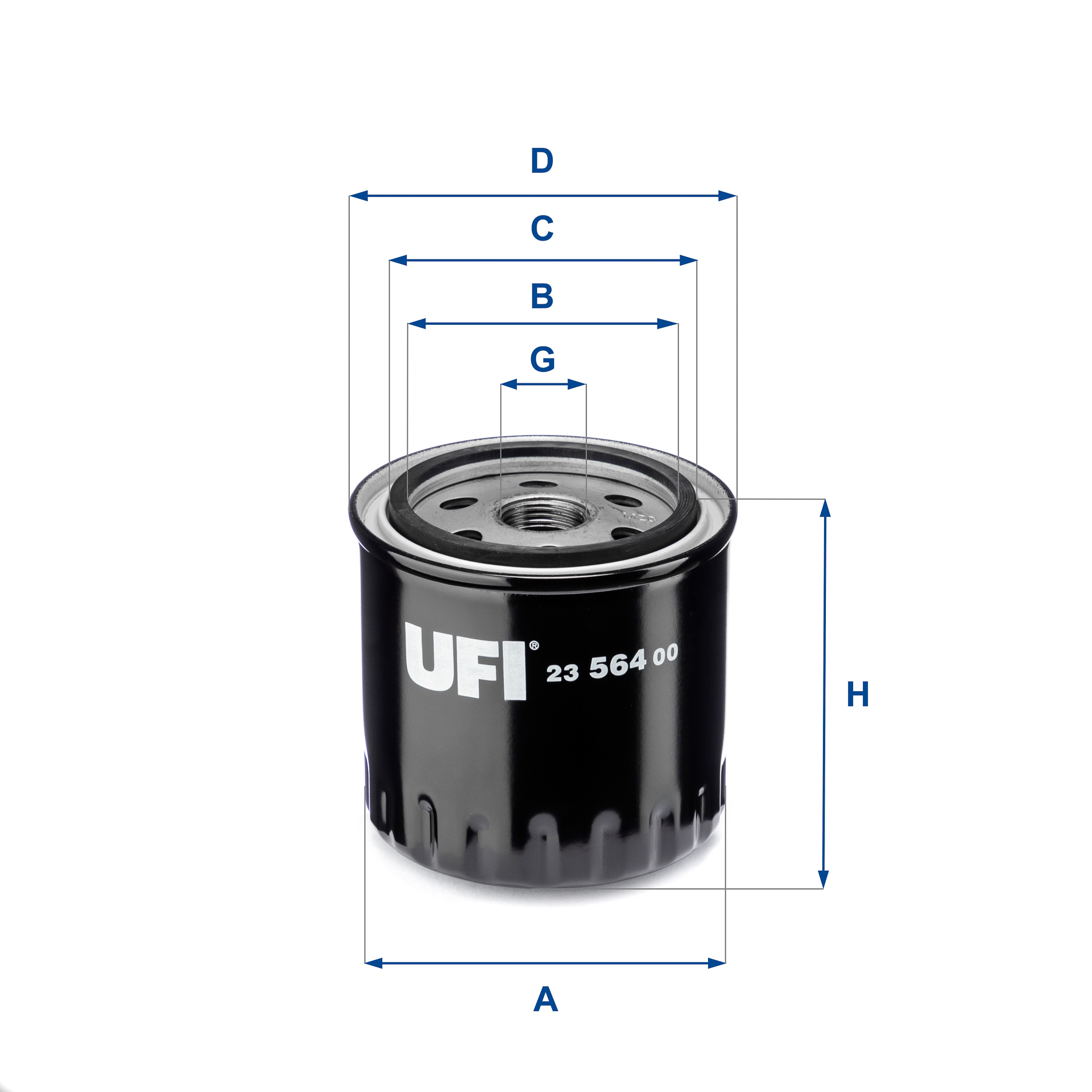 UFI UFI 23.564.00 Olajszűrő