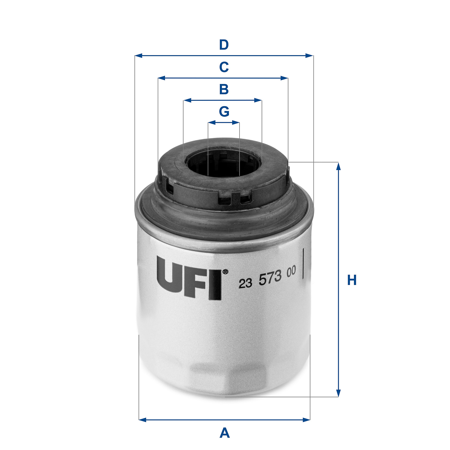 UFI 373 340 23.573.00 - Olajszűrő