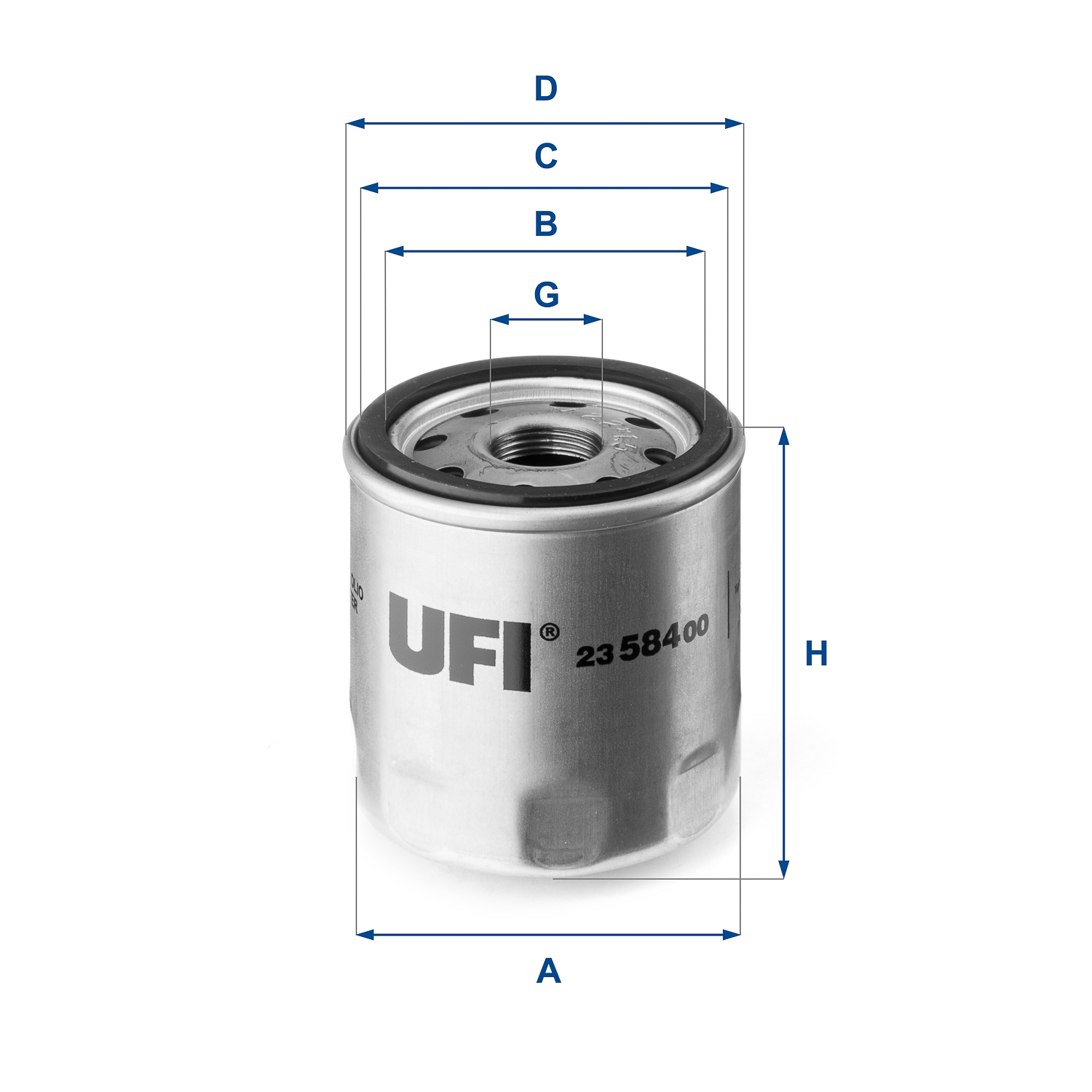 UFI UFI 23.584.00 Olajszűrő