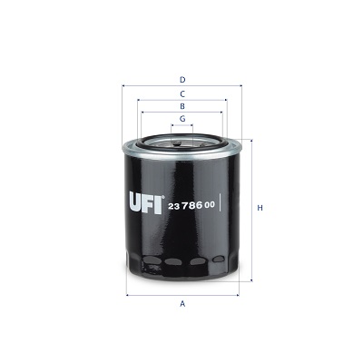 UFI UFI23.786.00 Hidraulika szűrő kormányzáshoz
