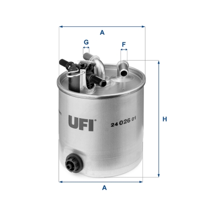UFI UFI 24.026.01 Üzemanyagszűrő