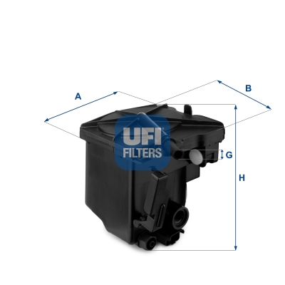 UFI UFI 24.027.00 Üzemanyagszűrő