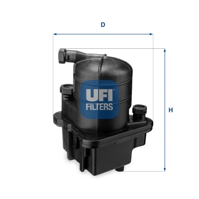 UFI UFI 24.087.00 Üzemanyagszűrő