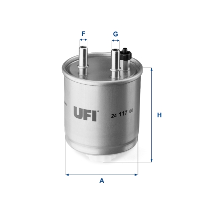 UFI UFI 24.117.00 Üzemanyagszűrő