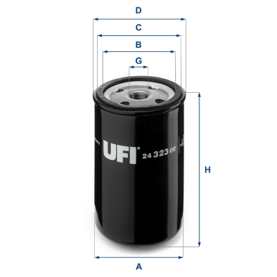 UFI UFI 24.323.00 UFI üzemanyagszűrő