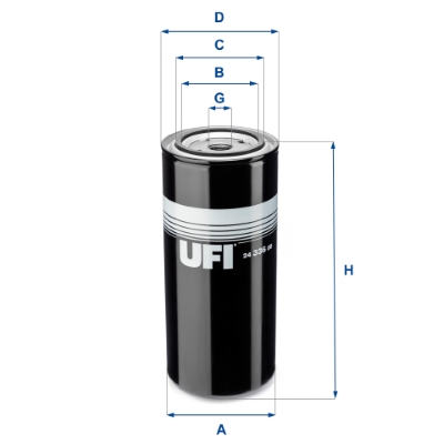 UFI UFI 24.336.00 UFI üzemanyagszűrő