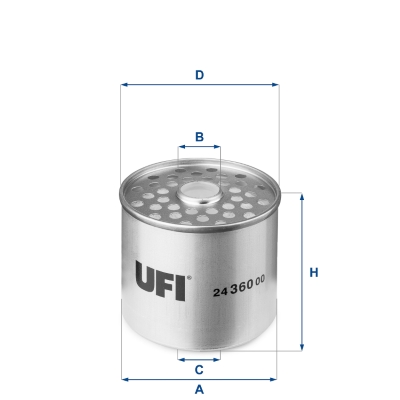 UFI UFI 24.360.00 Üzemanyagszűrő