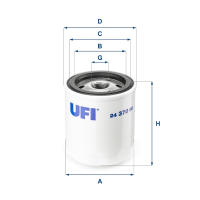 UFI UFI 24.370.00 Üzemanyagszűrő