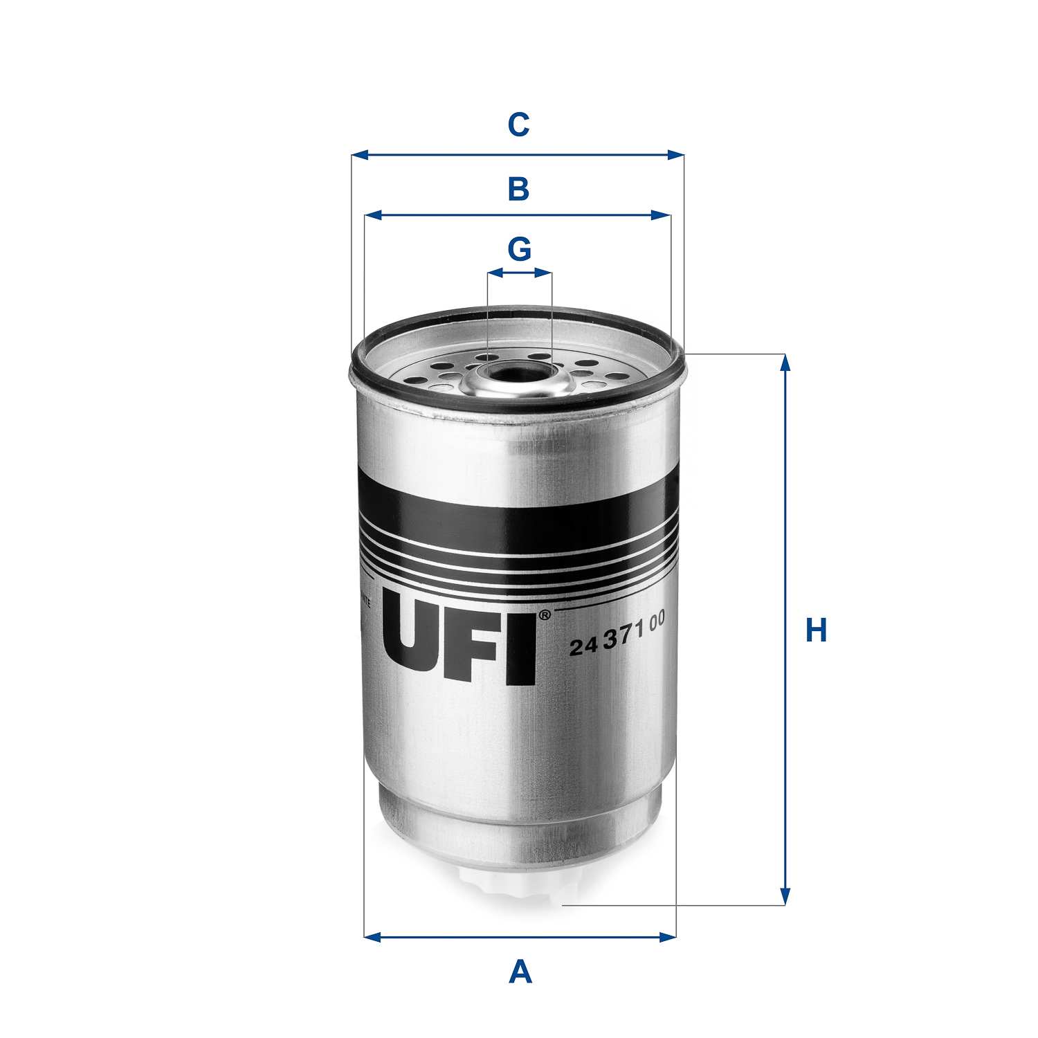 UFI UFI 24.371.00 Üzemanyagszűrő