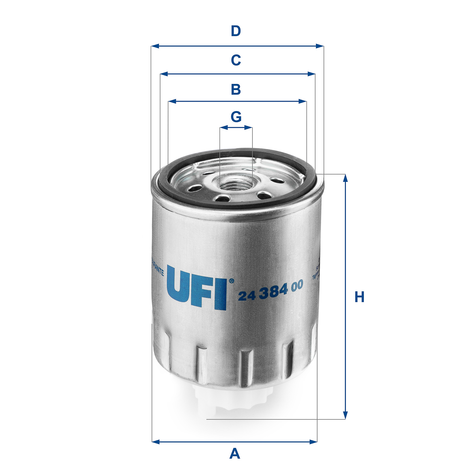 UFI UFI 24.384.00 Üzemanyagszűrő