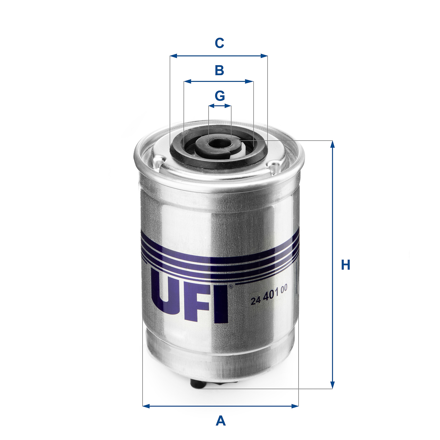 UFI UFI 24.401.00 Üzemanyagszűrő