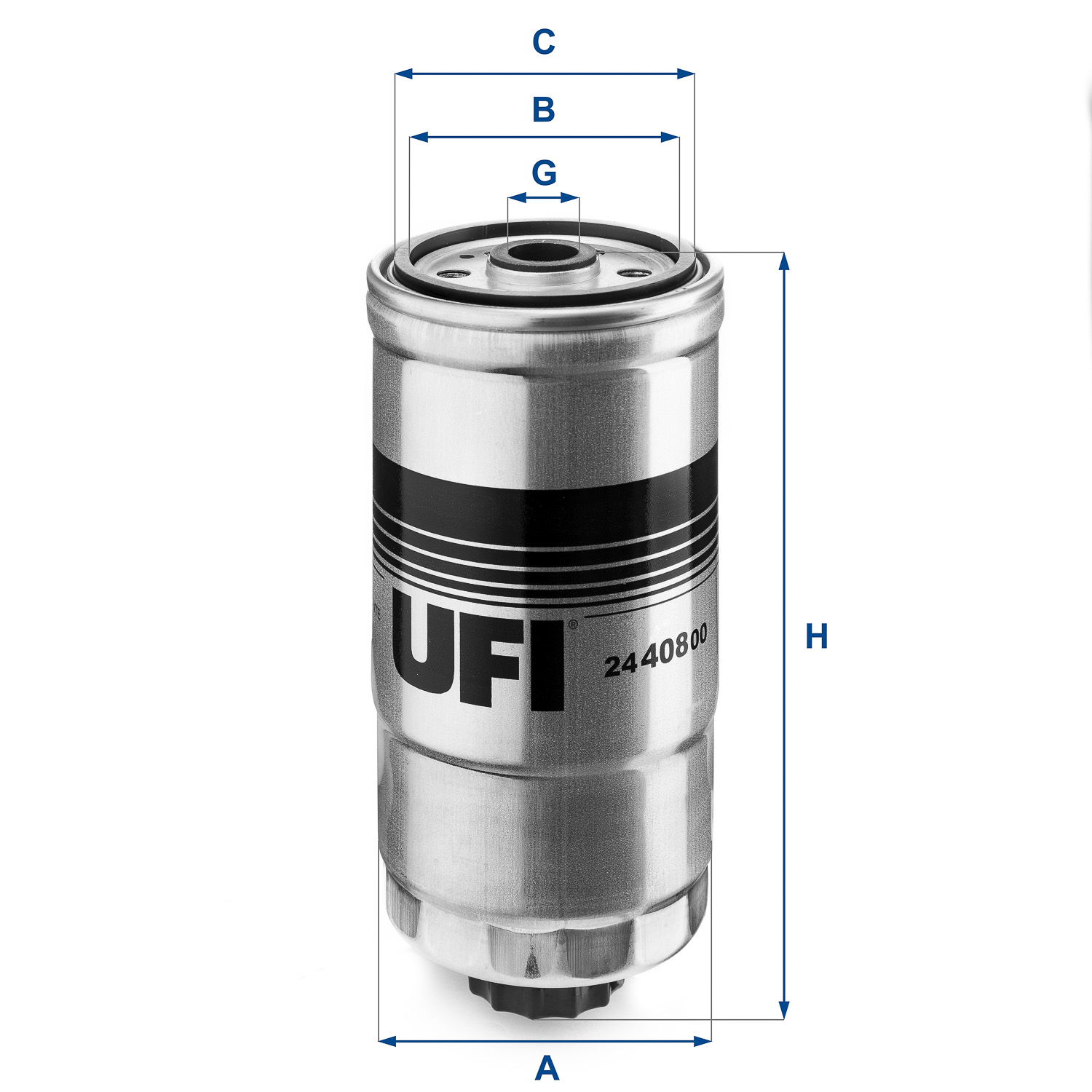 UFI UFI 24.408.00 Üzemanyagszűrő