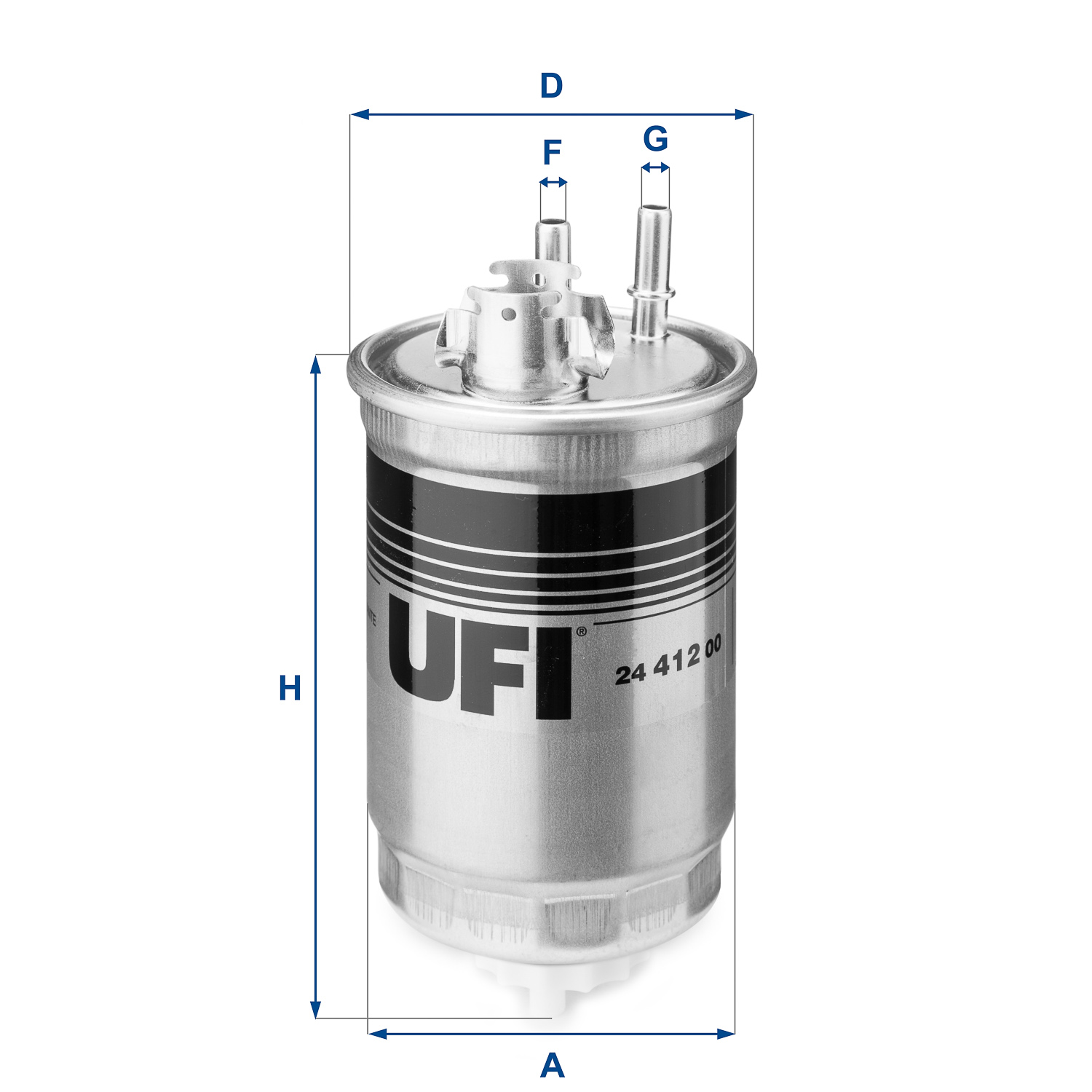 UFI UFI 24.412.00 Üzemanyagszűrő