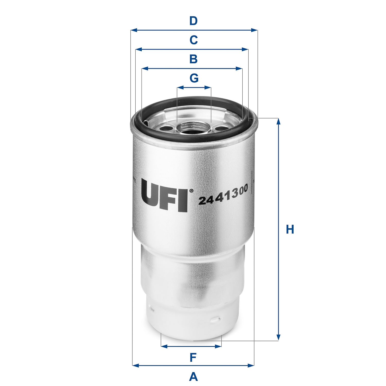 UFI UFI 24.413.00 Üzemanyagszűrő