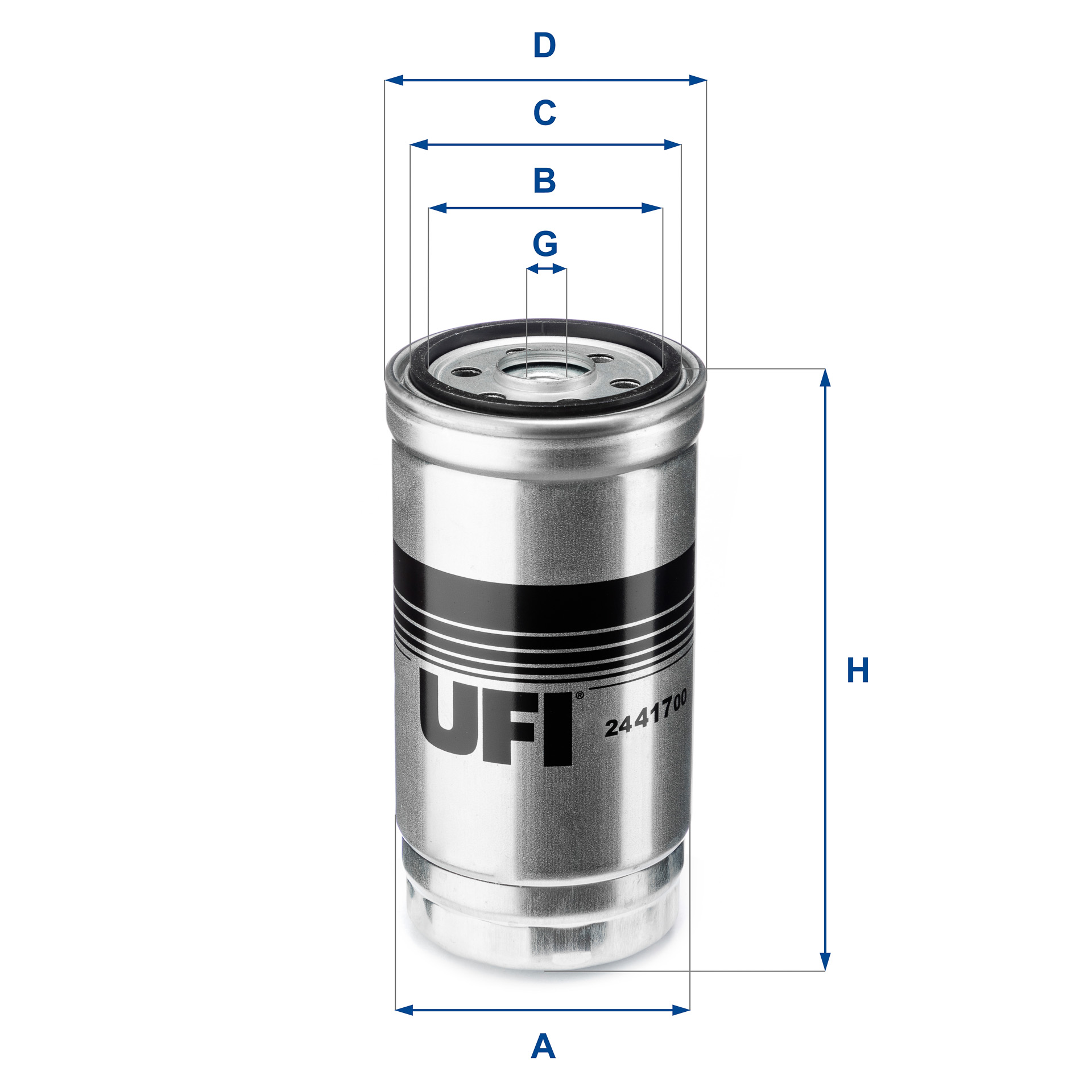 UFI UFI 24.417.00 Üzemanyagszűrő
