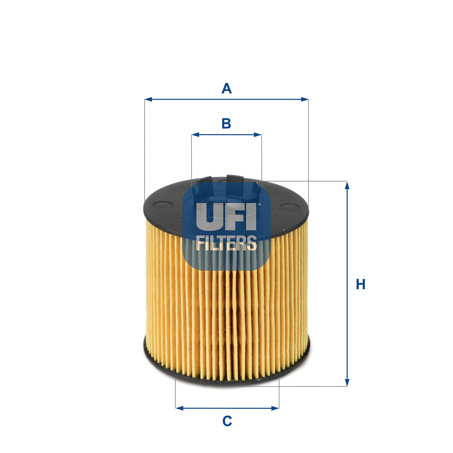 UFI 366 180 25.047.00 - Olajszűrő