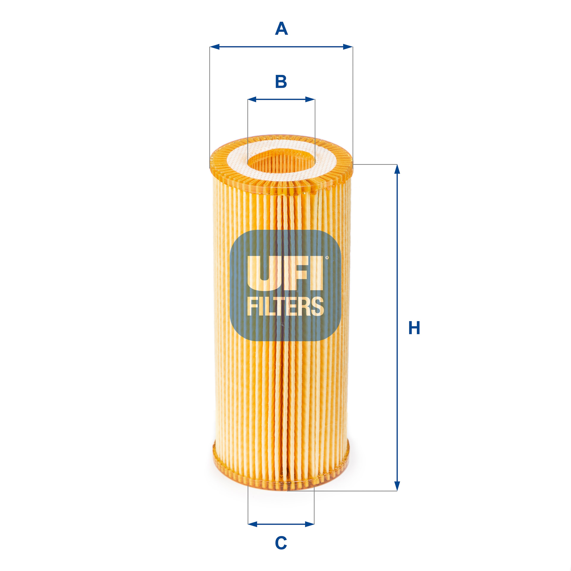 UFI 366 206 25.080.00 - Olajszűrő