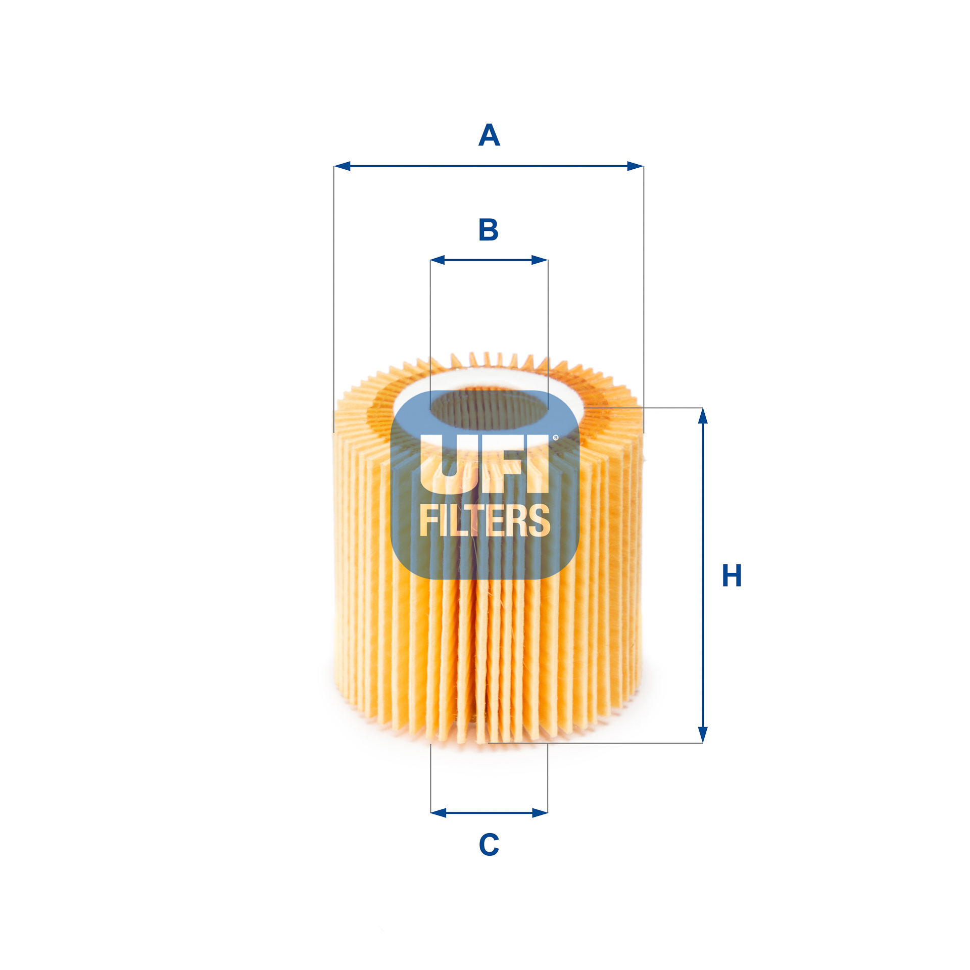 UFI 908 849 25.150.00 - Olajszűrő