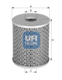UFI UFI 26.670.00 Üzemanyagszűrő