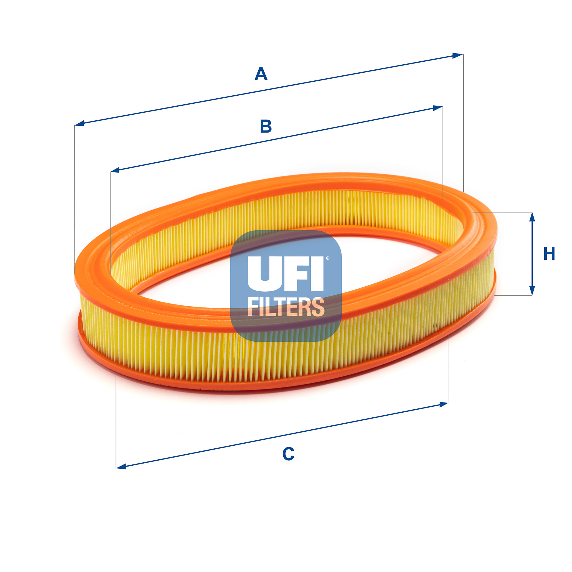 UFI UFI27.177.00 Levegőszűrő, légszűrő