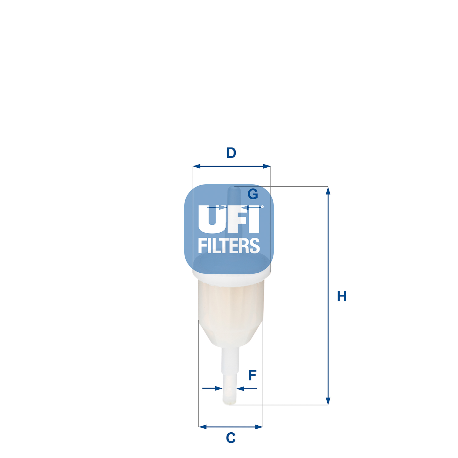 UFI UFI 31.009.00 Üzemanyagszűrő