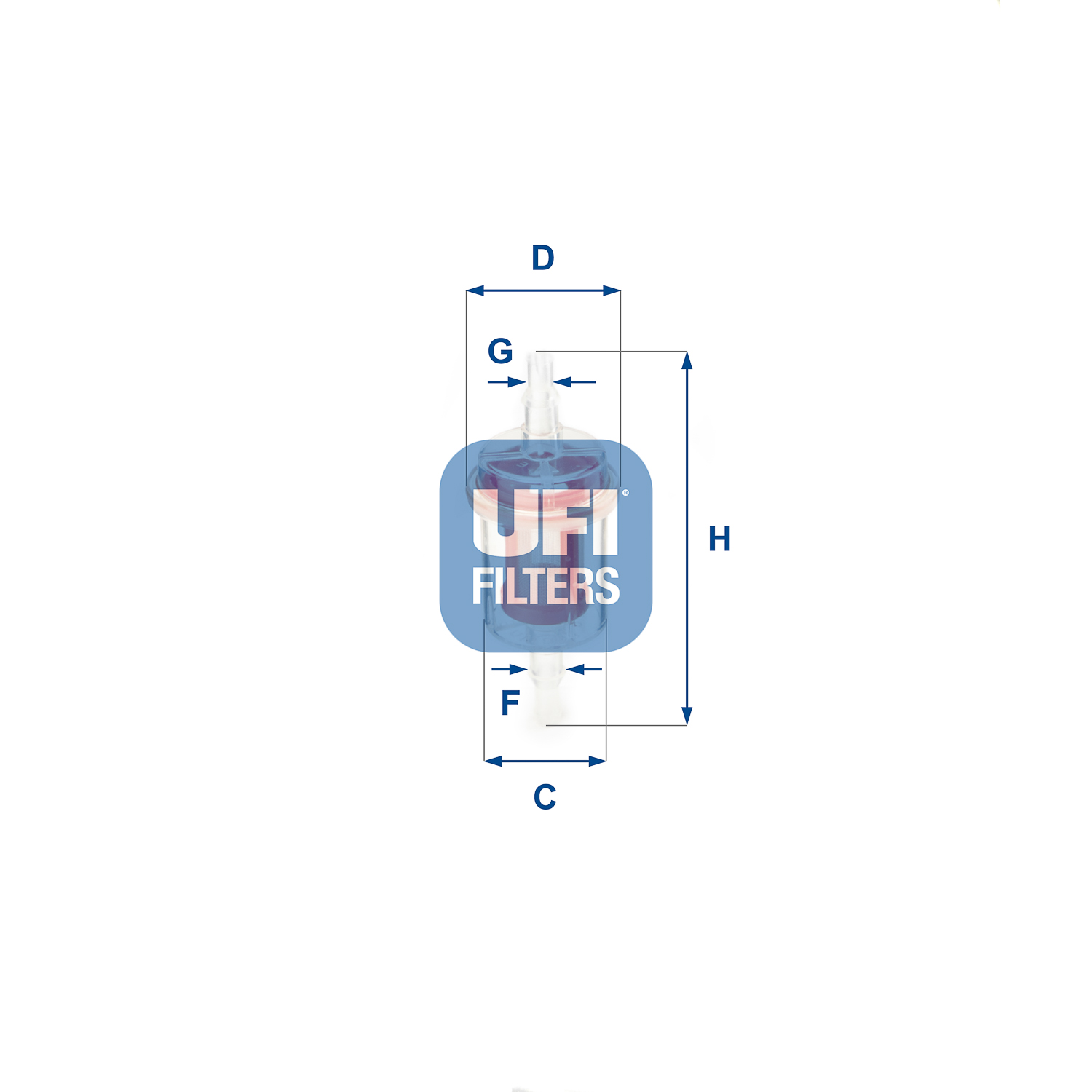 UFI UFI 31.027.00 Üzemanyagszűrő