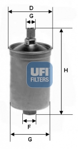 UFI UFI 31.503.00 UFI üzemanyagszűrő