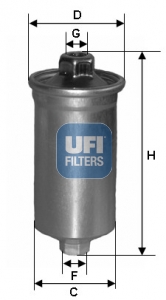 UFI UFI 31.699.00 Üzemanyagszűrő