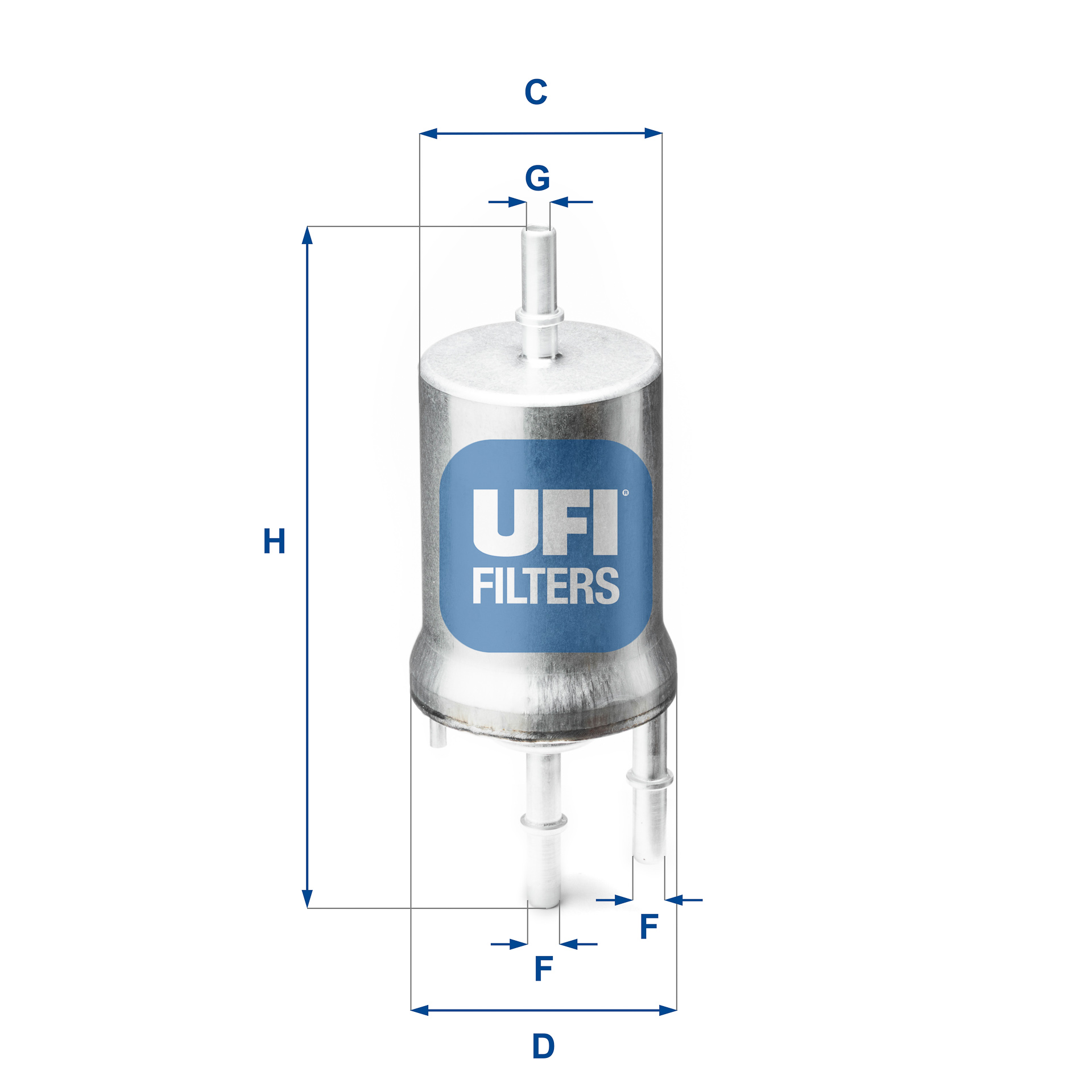 UFI UFI 31.845.00 Üzemanyagszűrő
